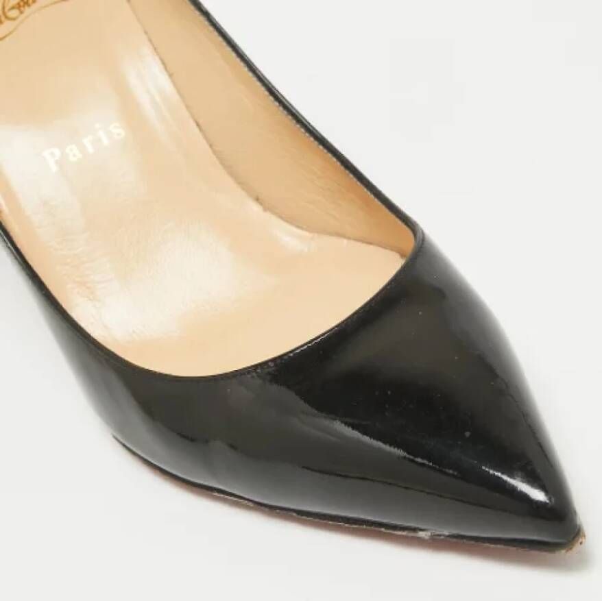 Christian Louboutin Pre-owned Leather heels Black Dames