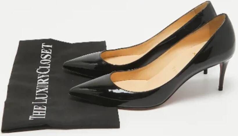 Christian Louboutin Pre-owned Leather heels Black Dames