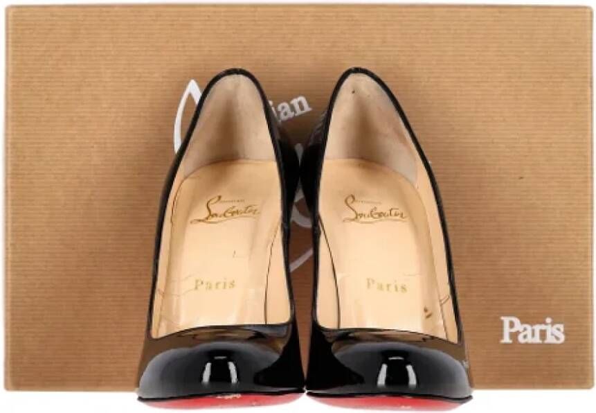 Christian Louboutin Pre-owned Leather heels Black Dames