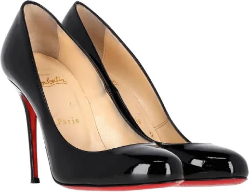 Christian Louboutin Pre-owned Leather heels Black Dames