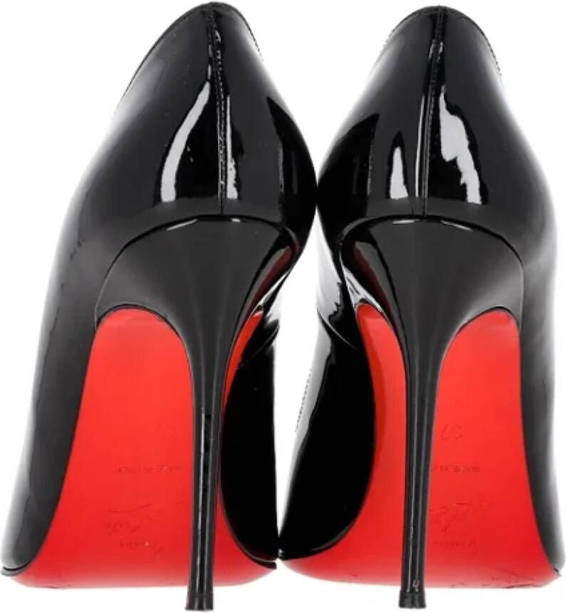 Christian Louboutin Pre-owned Leather heels Black Dames