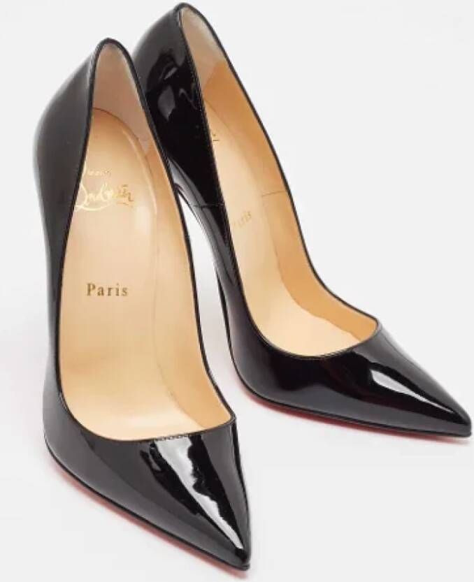 Christian Louboutin Pre-owned Leather heels Black Dames