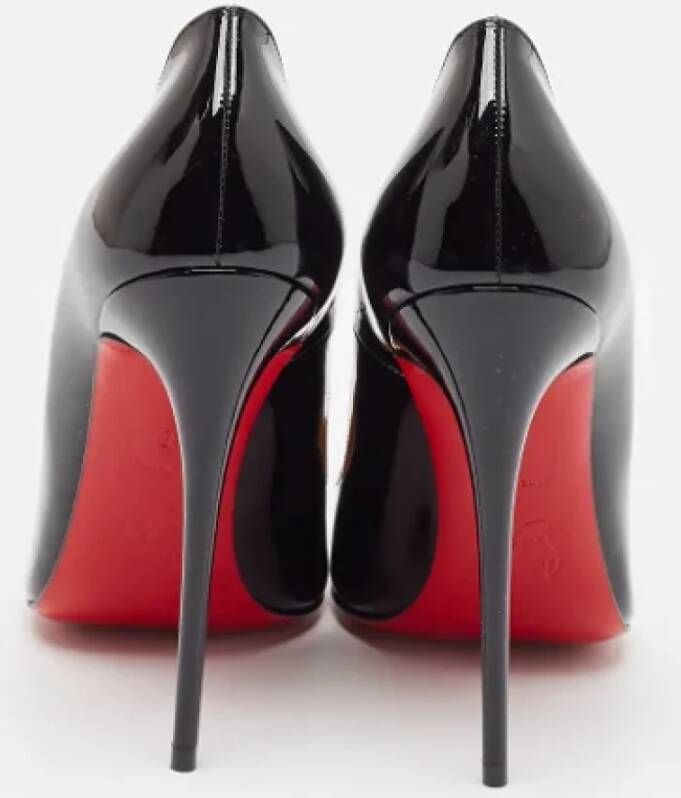 Christian Louboutin Pre-owned Leather heels Black Dames