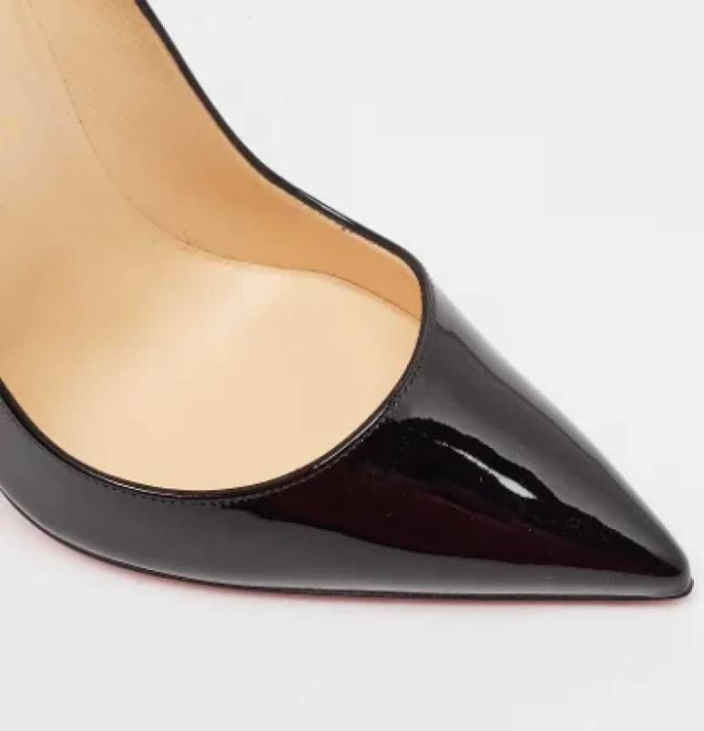 Christian Louboutin Pre-owned Leather heels Black Dames