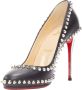 Christian Louboutin Pre-owned Leather heels Black Dames - Thumbnail 3