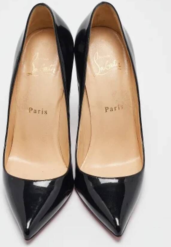 Christian Louboutin Pre-owned Leather heels Black Dames