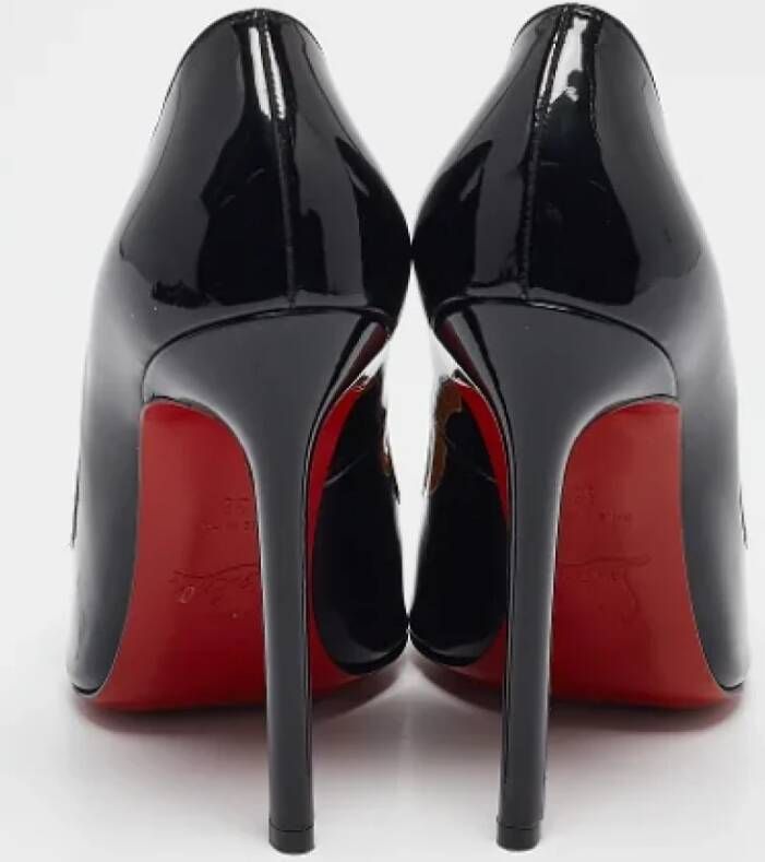 Christian Louboutin Pre-owned Leather heels Black Dames