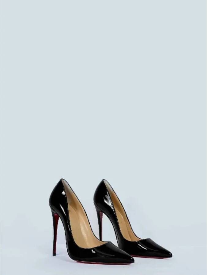 Christian Louboutin Pre-owned Leather heels Black Dames