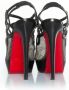 Christian Louboutin Pre-owned Leather heels Black Dames - Thumbnail 4