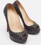 Christian Louboutin Pre-owned Leather heels Black Dames - Thumbnail 2