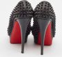 Christian Louboutin Pre-owned Leather heels Black Dames - Thumbnail 3