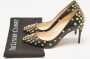 Christian Louboutin Pre-owned Leather heels Black Dames - Thumbnail 7