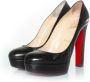 Christian Louboutin Pre-owned Leather heels Black Dames - Thumbnail 2