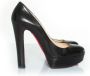 Christian Louboutin Pre-owned Leather heels Black Dames - Thumbnail 5