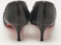 Christian Louboutin Pre-owned Leather heels Black Dames - Thumbnail 3