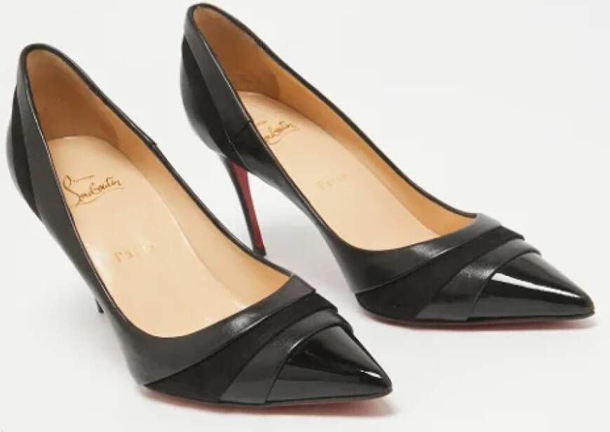 Christian Louboutin Pre-owned Leather heels Black Dames