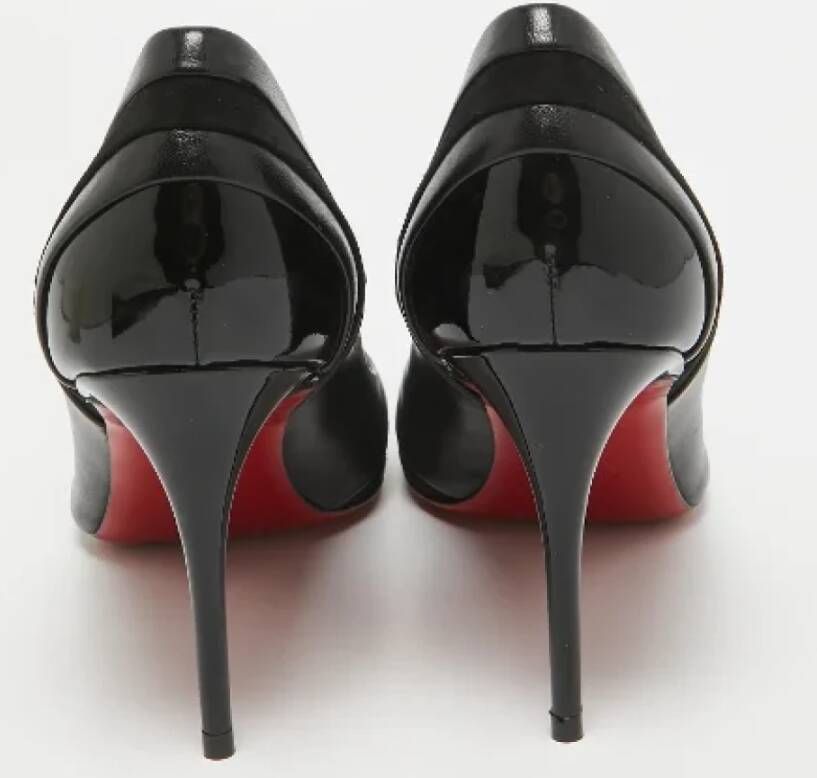 Christian Louboutin Pre-owned Leather heels Black Dames