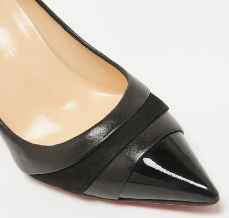 Christian Louboutin Pre-owned Leather heels Black Dames