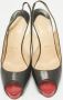 Christian Louboutin Pre-owned Leather heels Black Dames - Thumbnail 2