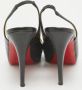 Christian Louboutin Pre-owned Leather heels Black Dames - Thumbnail 4