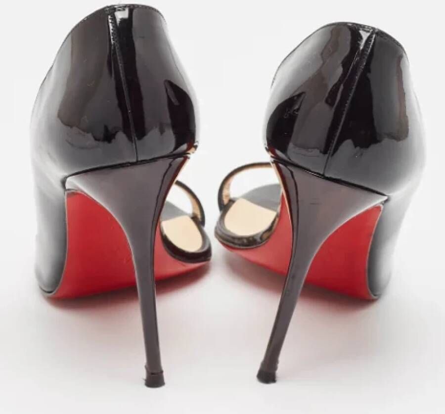 Christian Louboutin Pre-owned Leather heels Black Dames