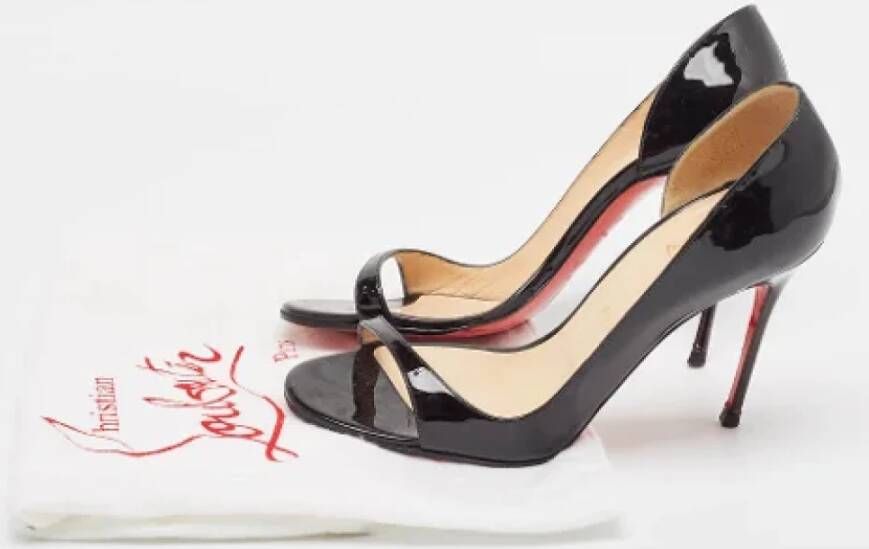 Christian Louboutin Pre-owned Leather heels Black Dames