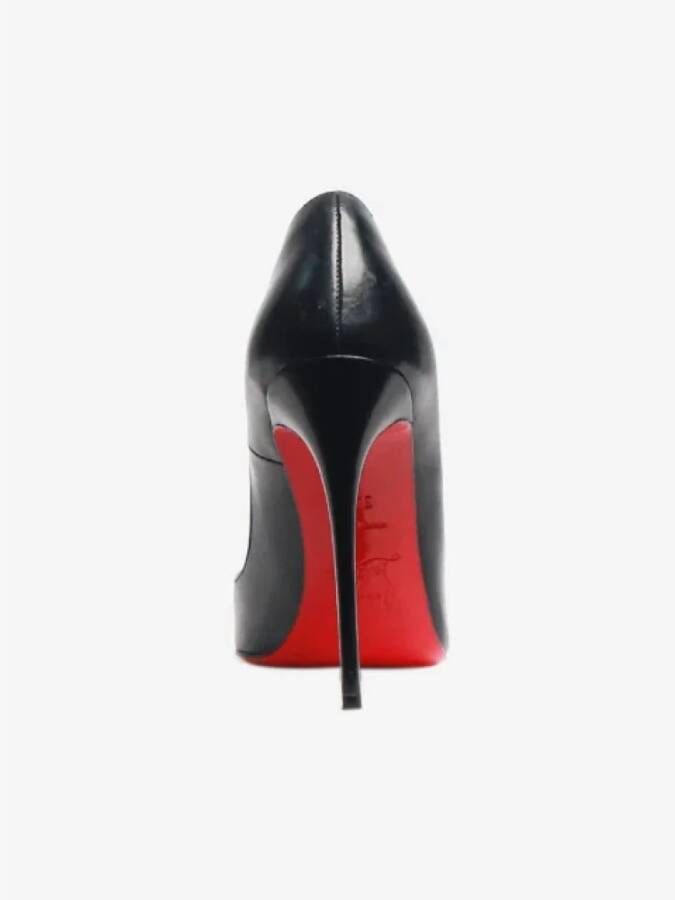 Christian Louboutin Pre-owned Leather heels Black Dames