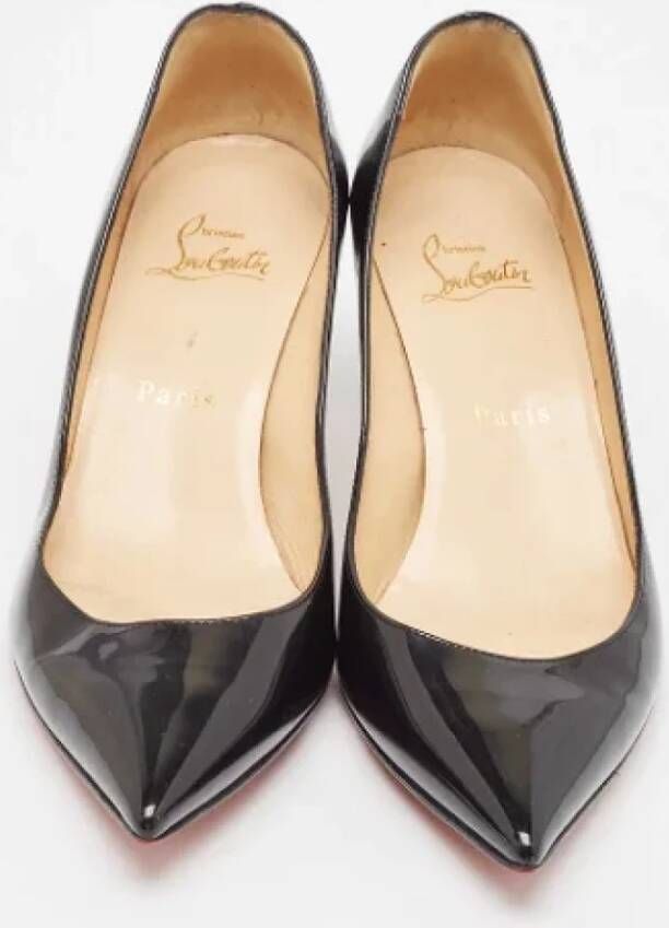 Christian Louboutin Pre-owned Leather heels Black Dames