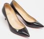 Christian Louboutin Pre-owned Leather heels Black Dames - Thumbnail 3