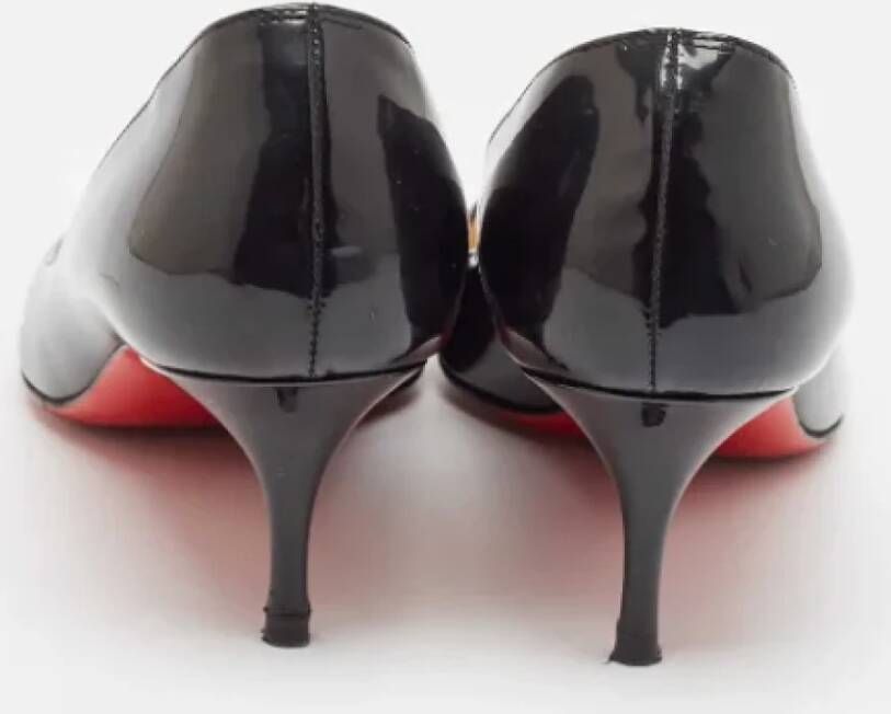 Christian Louboutin Pre-owned Leather heels Black Dames