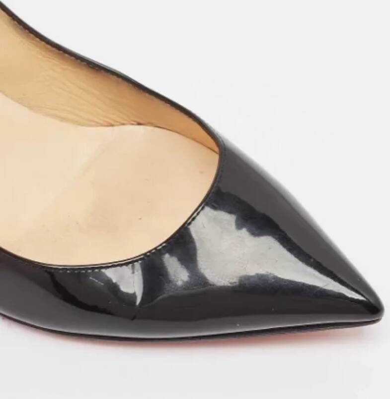 Christian Louboutin Pre-owned Leather heels Black Dames