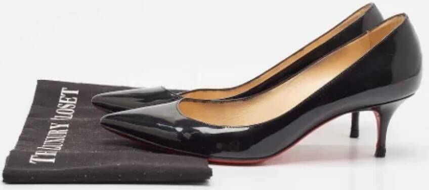 Christian Louboutin Pre-owned Leather heels Black Dames