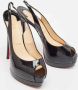 Christian Louboutin Pre-owned Leather heels Black Dames - Thumbnail 3