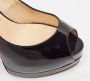 Christian Louboutin Pre-owned Leather heels Black Dames - Thumbnail 6