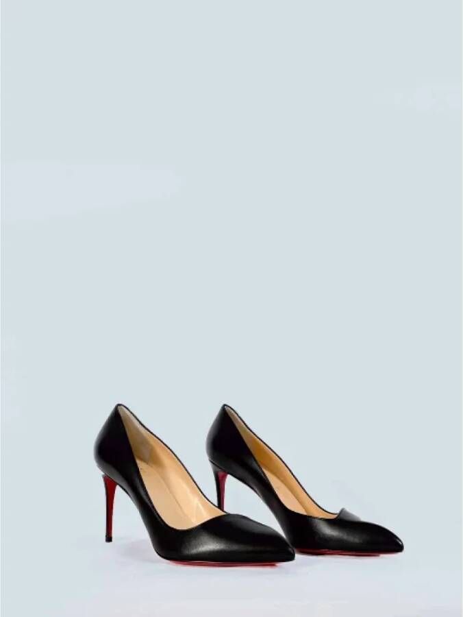 Christian Louboutin Pre-owned Leather heels Black Dames