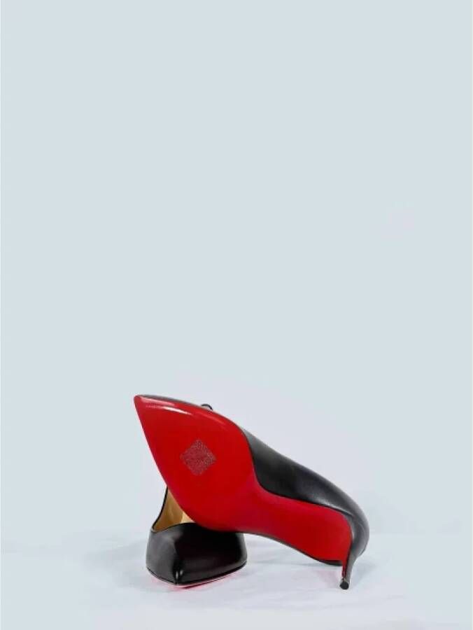 Christian Louboutin Pre-owned Leather heels Black Dames