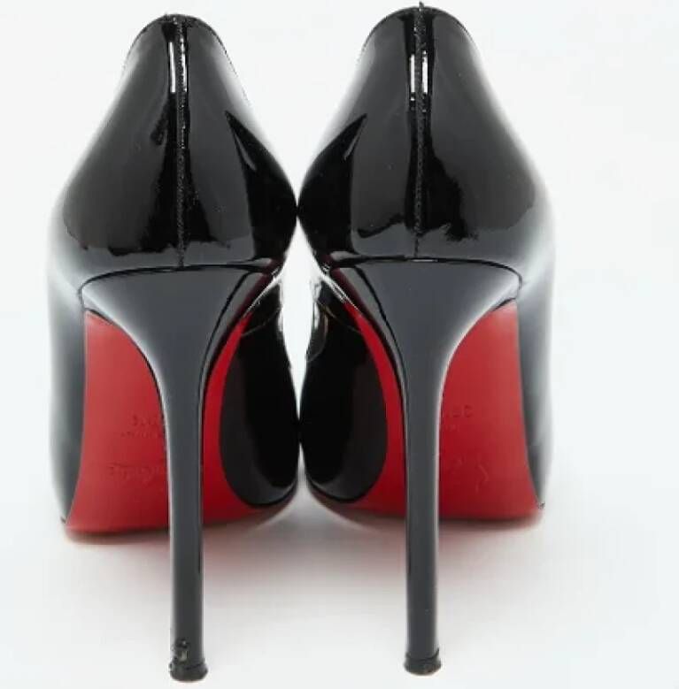 Christian Louboutin Pre-owned Leather heels Black Dames