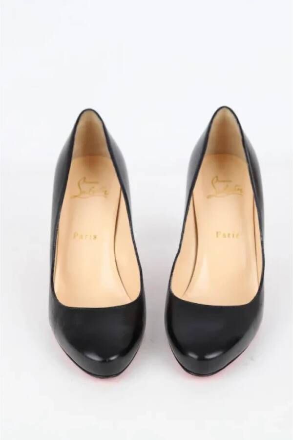 Christian Louboutin Pre-owned Leather heels Black Dames