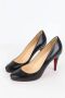 Christian Louboutin Pre-owned Leather heels Black Dames - Thumbnail 3