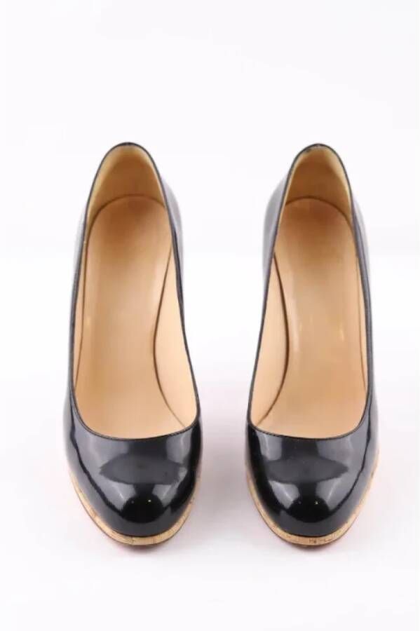 Christian Louboutin Pre-owned Leather heels Black Dames