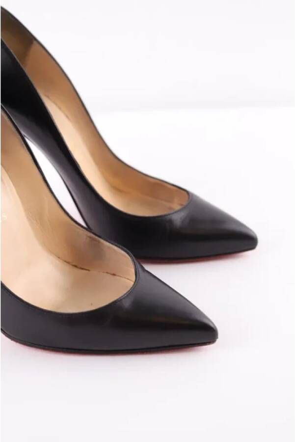 Christian Louboutin Pre-owned Leather heels Black Dames