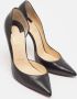 Christian Louboutin Pre-owned Leather heels Black Dames - Thumbnail 2