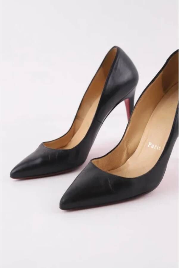 Christian Louboutin Pre-owned Leather heels Black Dames