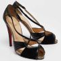 Christian Louboutin Pre-owned Leather heels Black Dames - Thumbnail 2