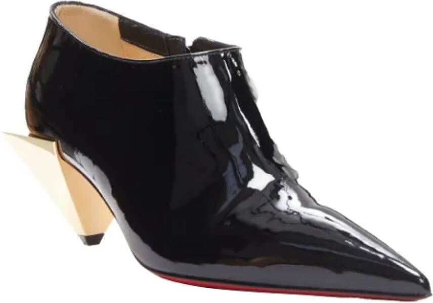 Christian Louboutin Pre-owned Leather heels Black Dames