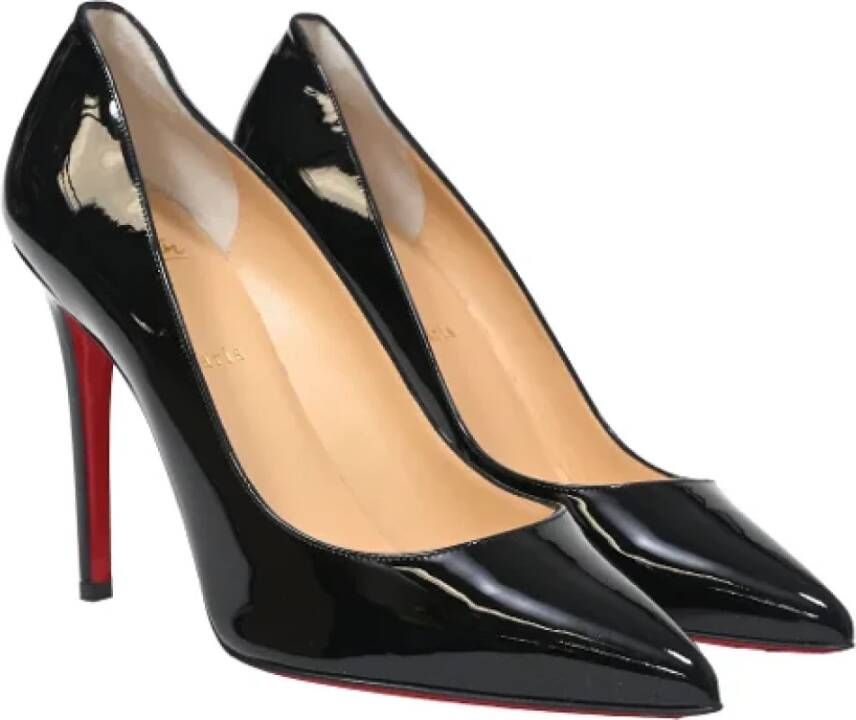 Christian Louboutin Pre-owned Leather heels Black Dames