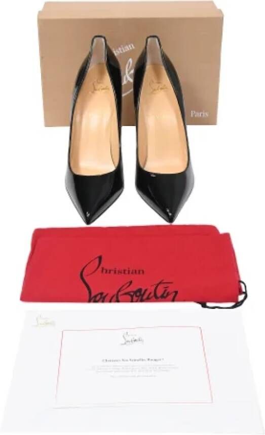 Christian Louboutin Pre-owned Leather heels Black Dames