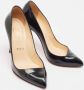 Christian Louboutin Pre-owned Leather heels Black Dames - Thumbnail 2