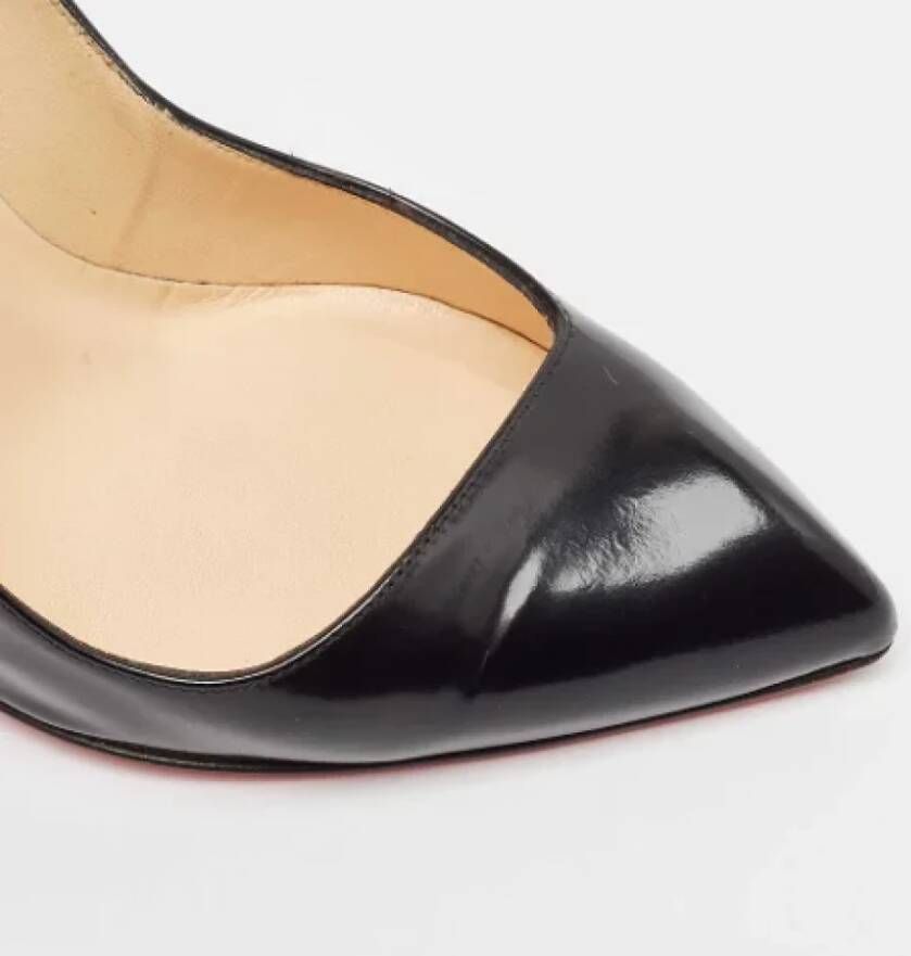 Christian Louboutin Pre-owned Leather heels Black Dames