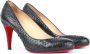 Christian Louboutin Pre-owned Leather heels Black Dames - Thumbnail 2